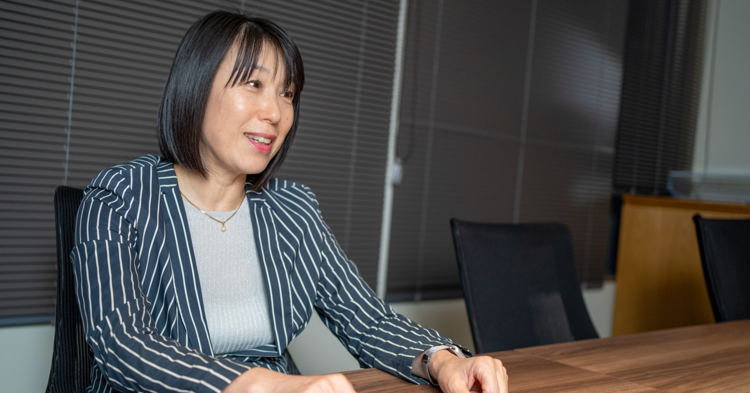 「フラットな人間関係」と「自由な雰囲気」で、人材育成に取り組んでいる。